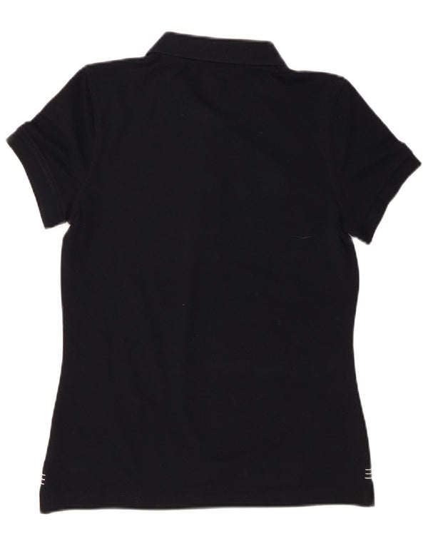 Canterbury Damen IRFU Graphic Poloshirt UK 10 Small Schwarz Polyester