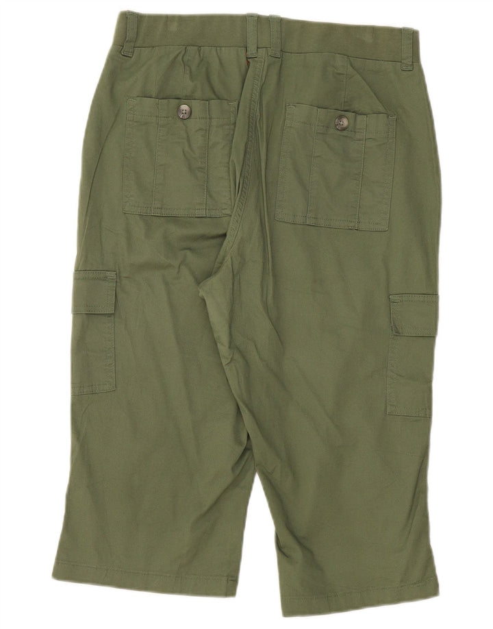 Lee Damen Mid Rise Relaxed Fit Cargoshorts W32 Large Khaki