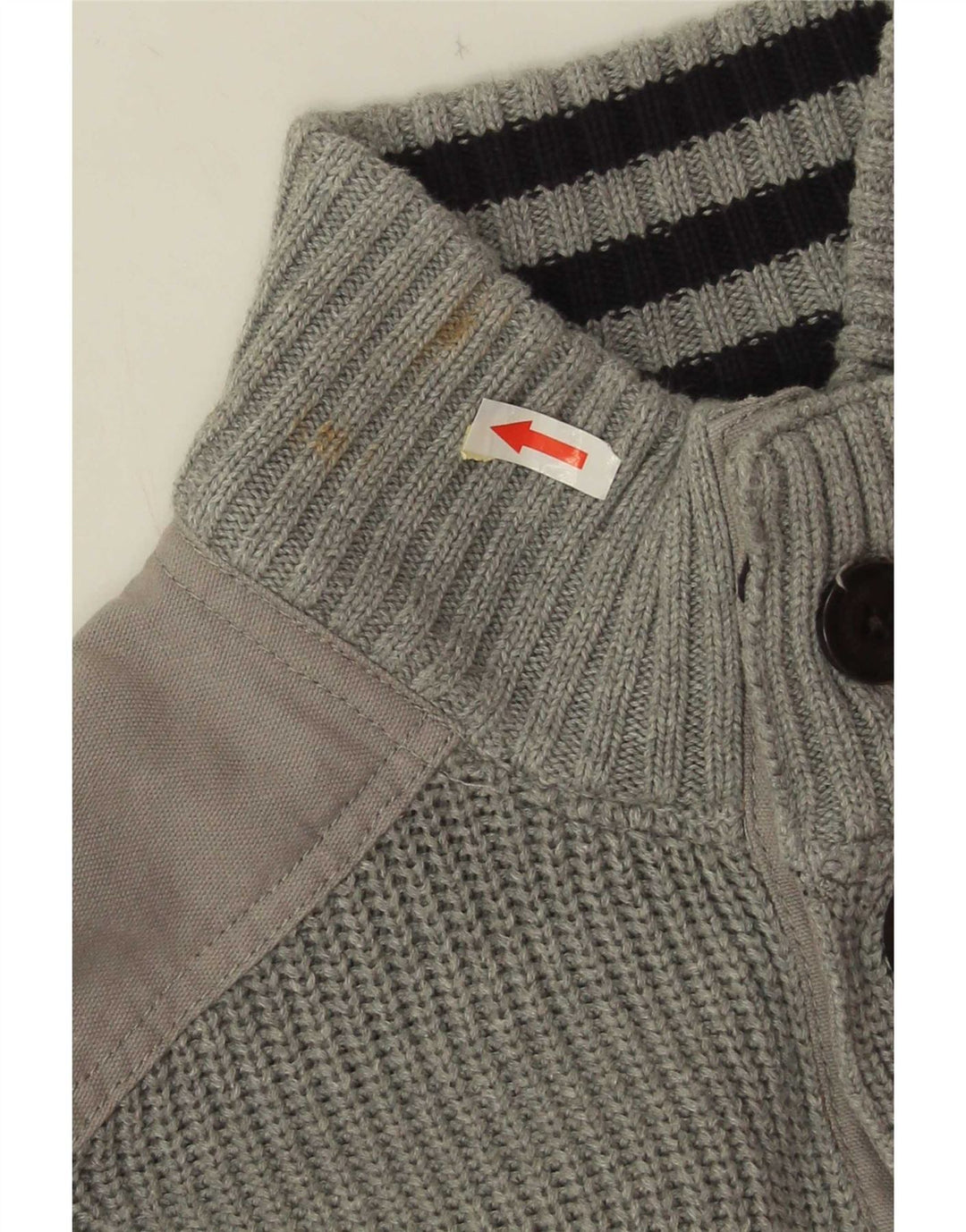 Timberland Herren Earthkeepers Slim Fit Pullover mit Reißverschluss am Hals Mittelgrau