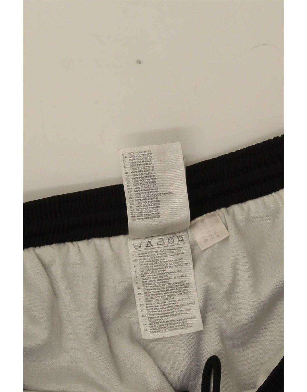 Adidas Herren Climalite Sportshorts, groß, schwarz gestreift, Polyester