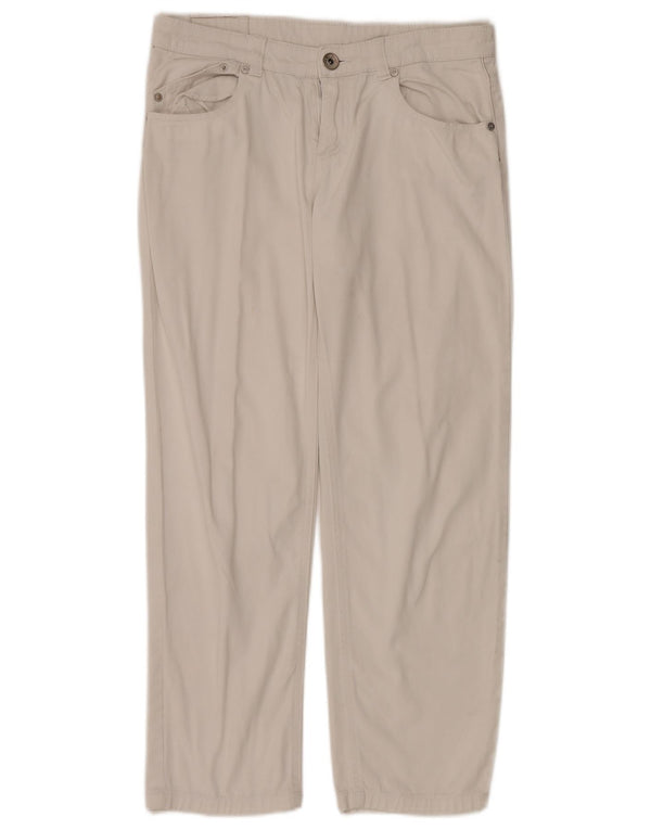 Liu Jo Gerade Freizeithose für Mädchen, 13–14 Jahre, W30, L27, Beige, Baumwolle