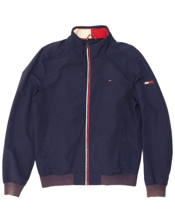 Tommy Hilfiger Herren Bomberjacke XL Marineblau Polyamid