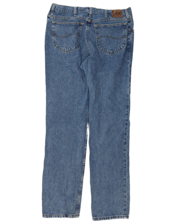 Lee Herren-Jeans mit normaler Passform, gerade Passform, W36, L34, Blau, Baumwolle