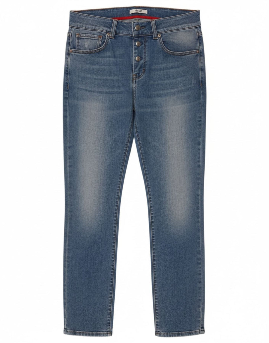 Liu Jo Damen Slim Jeans W30 L29 Blau