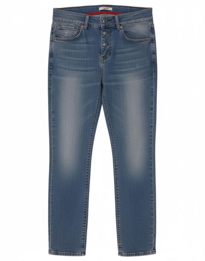 Liu Jo Damen Slim Jeans W30 L29 Blau