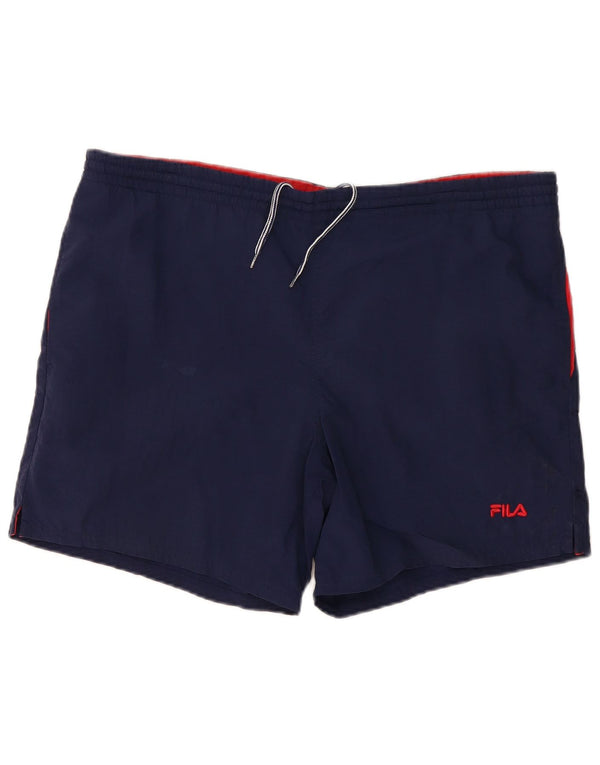 Fila Herren-Sportshorts, groß, Marineblau