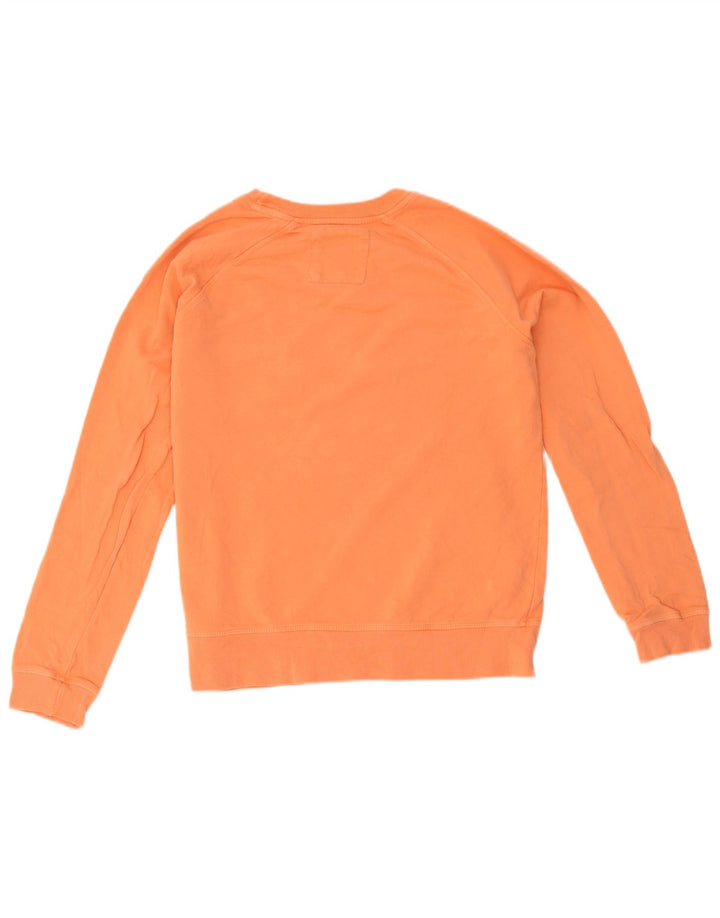 Crew Clothing Damen Sweatshirt Pullover UK 10 Small Orange