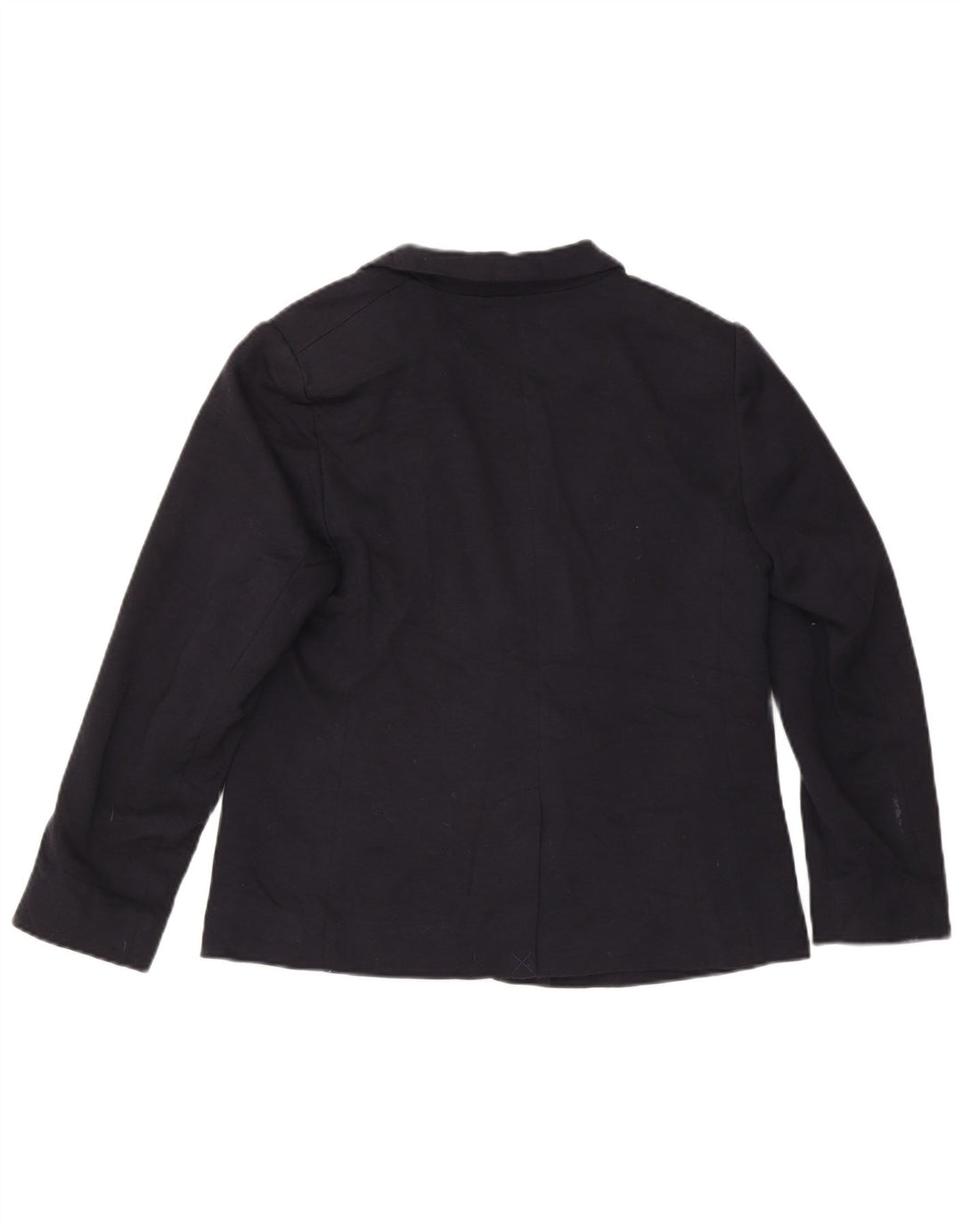 John Lewis Damen 1-Knopf-Blazer-Jacke, UK 14, Mittelmarineblau, Polyester