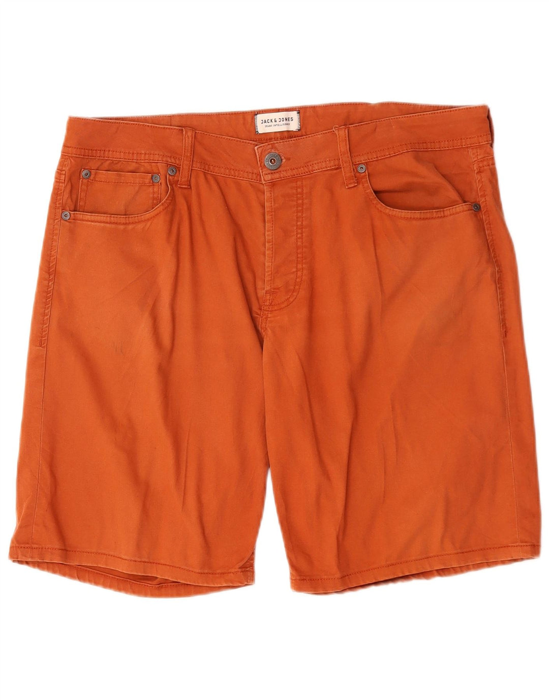 Jack & Jones Herren Freizeitshorts W38 XL Orange