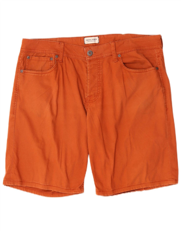 Jack & Jones Herren Freizeitshorts W38 XL Orange