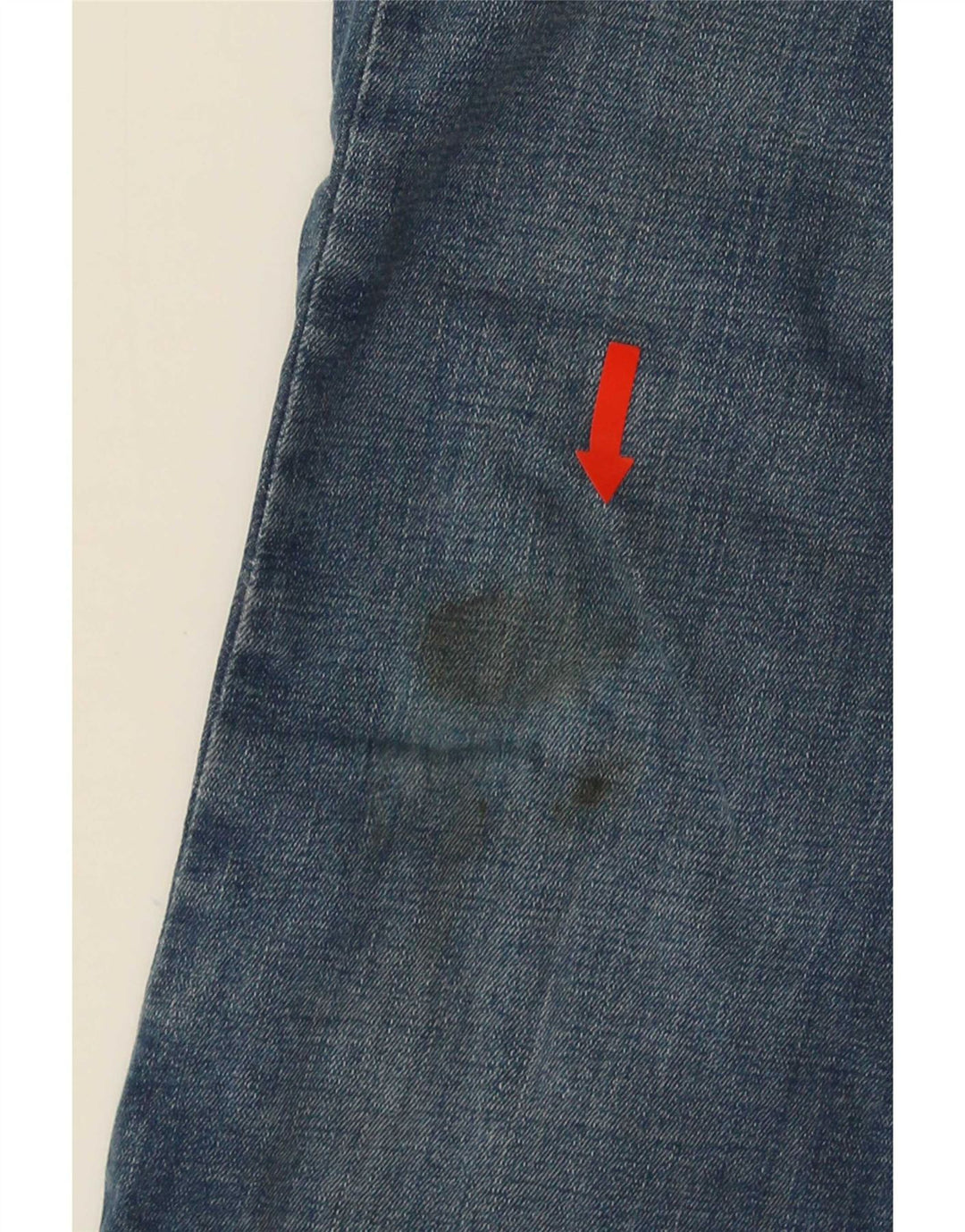 Topshop Damen Jamie Flared Jeans W28 L30 Marineblau
