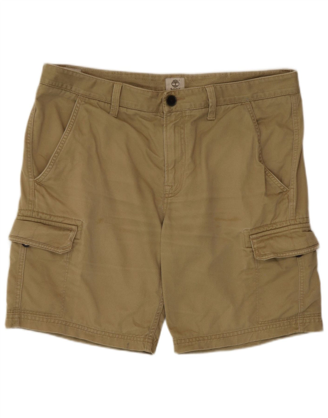 Timberland Herren Cargoshorts W36 Large Khaki Baumwolle