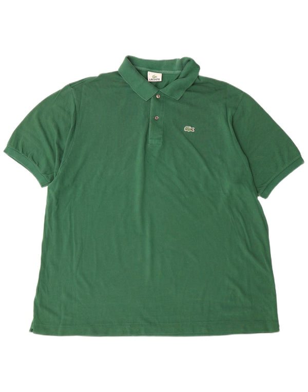 Lacoste Herren Poloshirt Größe 8 3XL Grüne Baumwolle