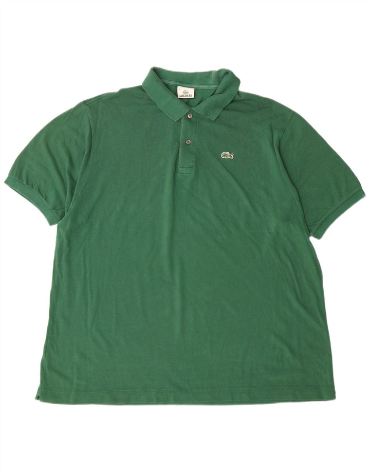 Lacoste Herren Poloshirt Größe 8 3XL Grüne Baumwolle
