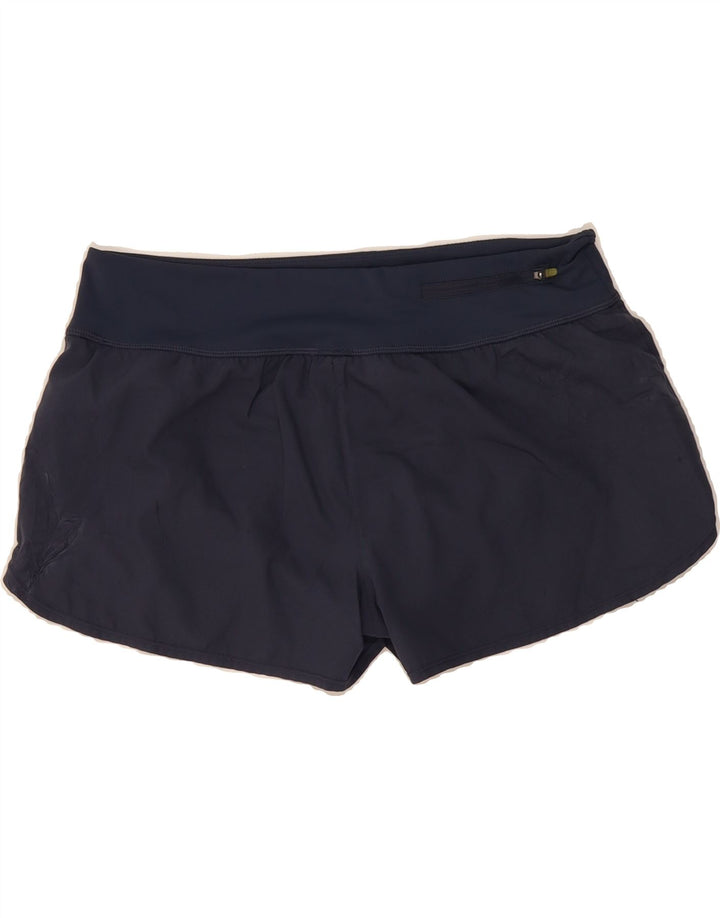 NIKE Womens Sport Shorts UK 16 Large  Navy Blue Vintage Nike and Second-Hand Nike from Messina Hembry 