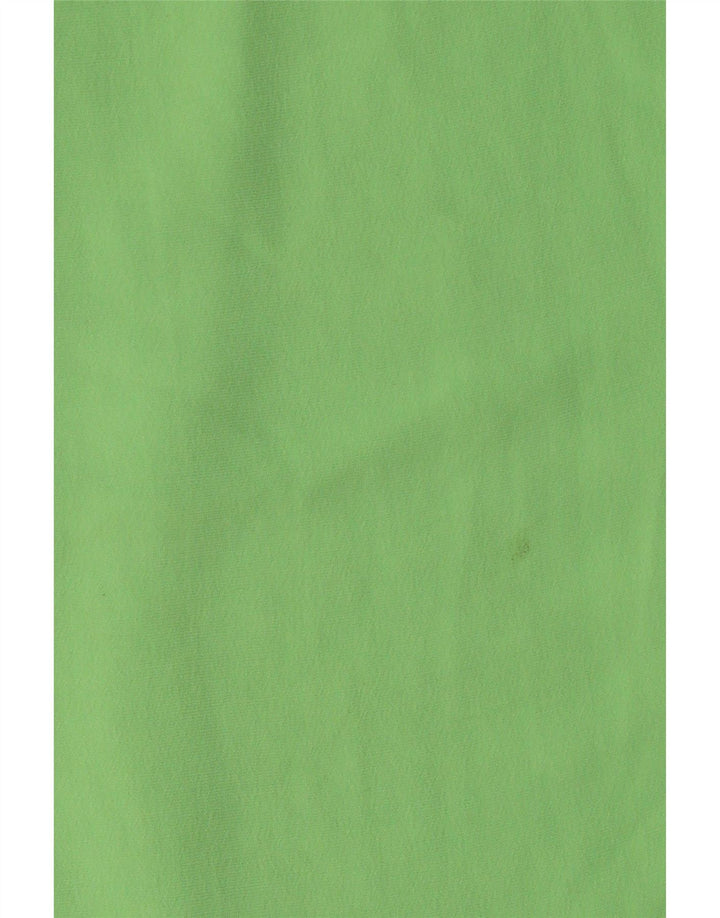 Gerade Chino-Hose für Damen von Zara, Größe L, W34, L33, Grün, Polyester