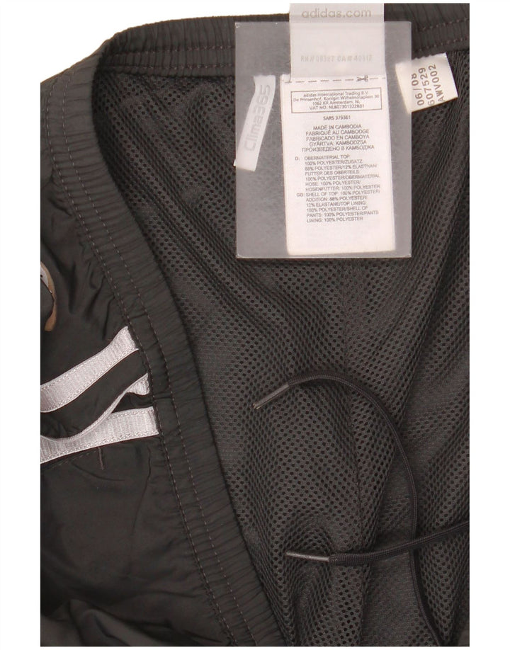 Adidas Damen Clima 365 Trainingshose UK 10 Small Schwarz Polyester