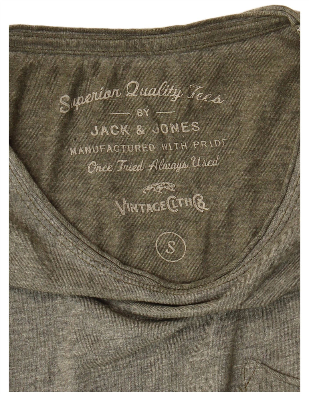 Jack & Jones Herren T-Shirt Top Small Grün