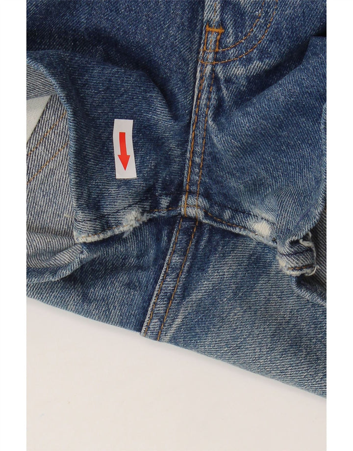 Levi's Damen 501 Jeansshorts W29 mittelblaue Baumwolle