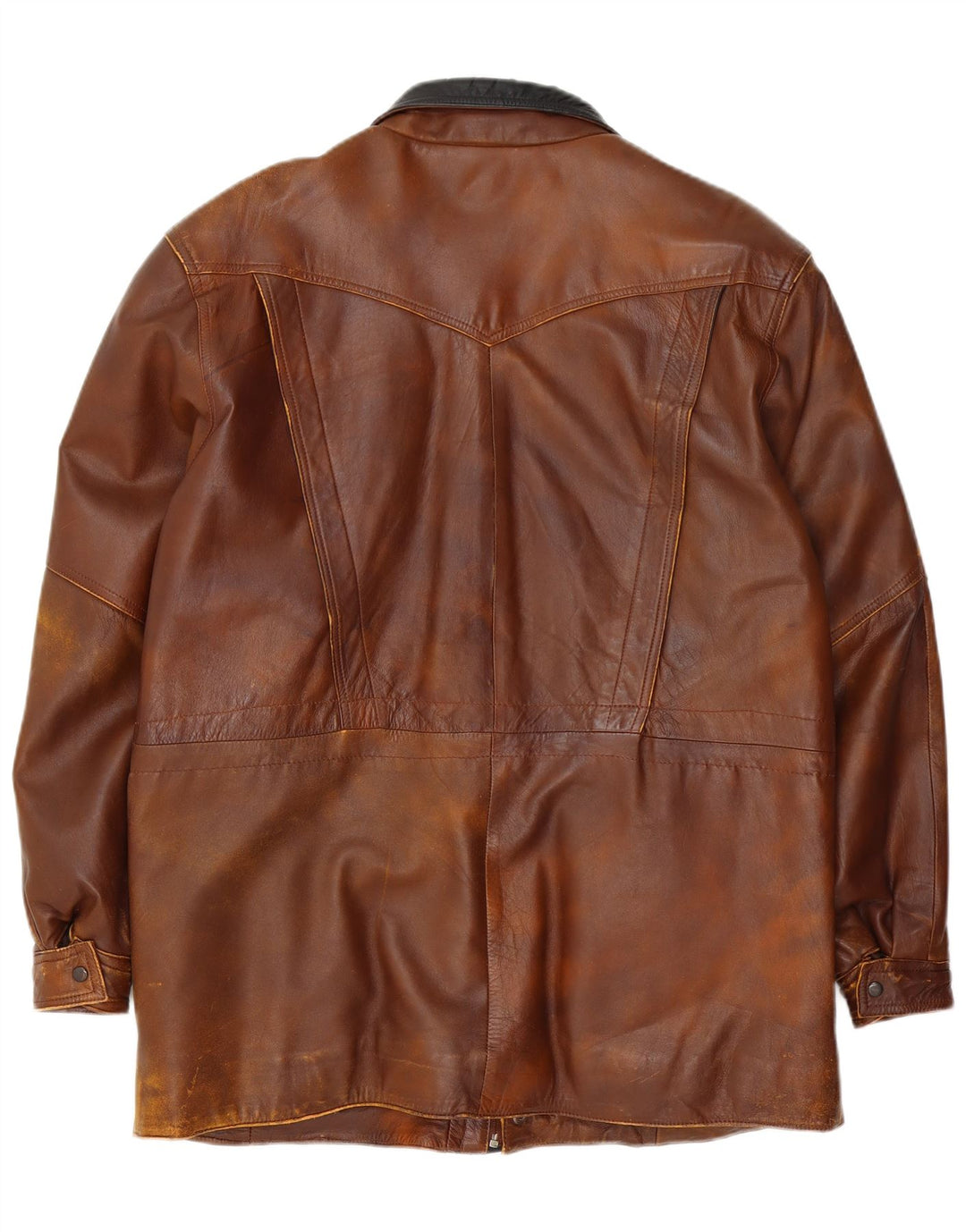 Vintage Herren Lederjacke UK 42 XL Braun