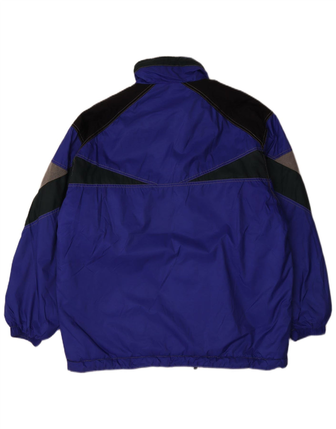 Hibernia Mens Ski Jacket UK 38 Medium Blue Colourblock Polyamide