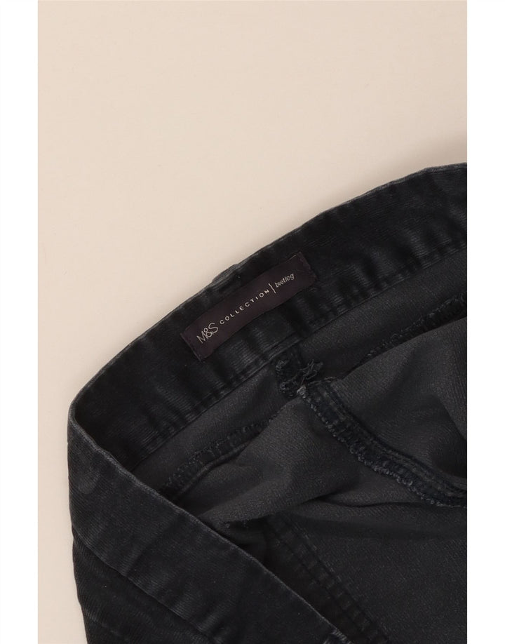 Marks & Spencer Damen Bootcut-Cordhose W40 L33 Marineblau