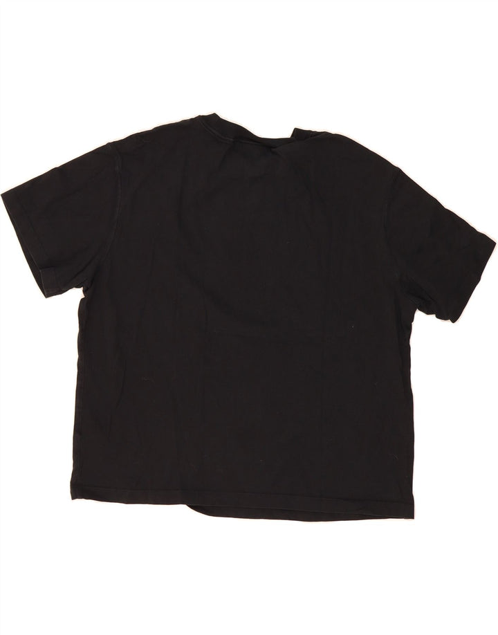 NIKE Womens Graphic T-Shirt Top UK 14 Medium Black Cotton Vintage Nike and Second-Hand Nike from Messina Hembry 