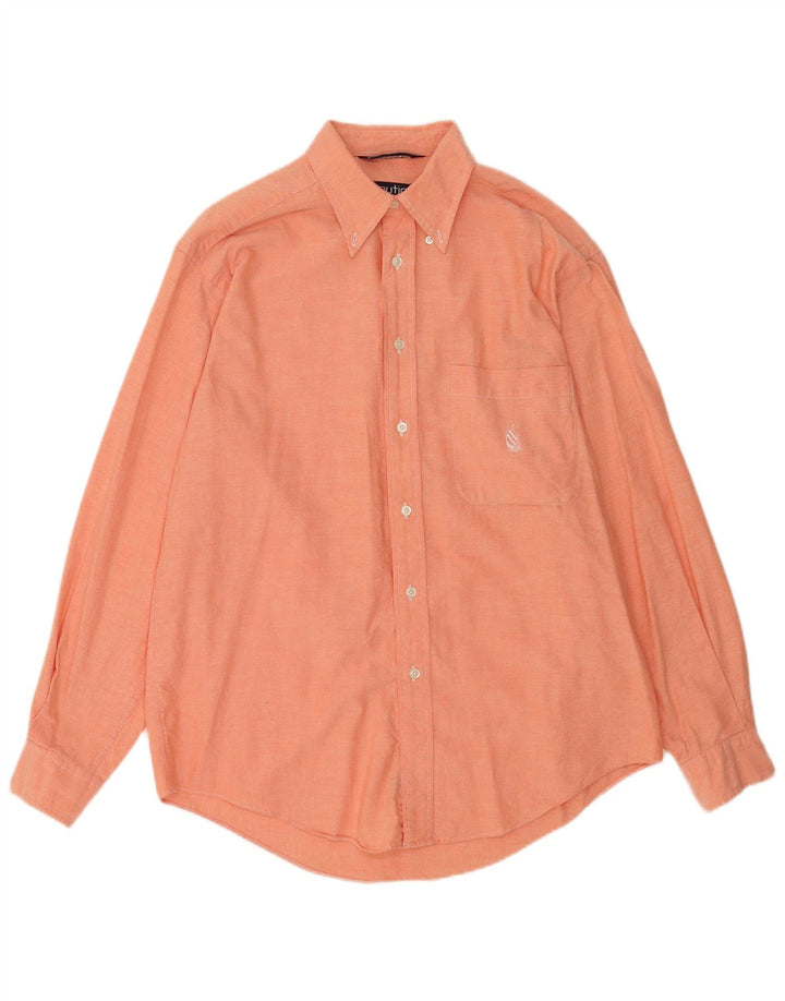 Nautica Herrenhemd Mittelorange Baumwolle