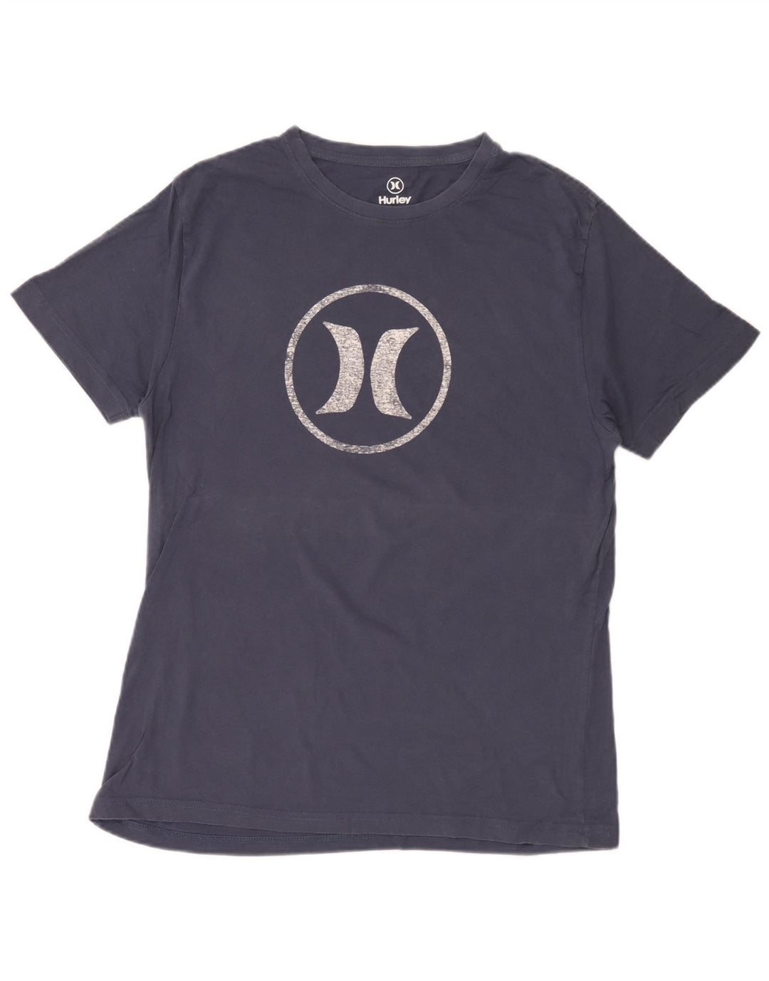 Hurley Herren-T-Shirt mit Grafik, mittelmarineblaue Baumwolle