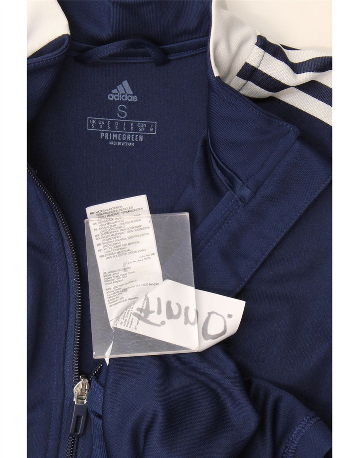 Adidas Herren Aeroready Trainingsanzug Top Jacke Small Marineblau Farbblock