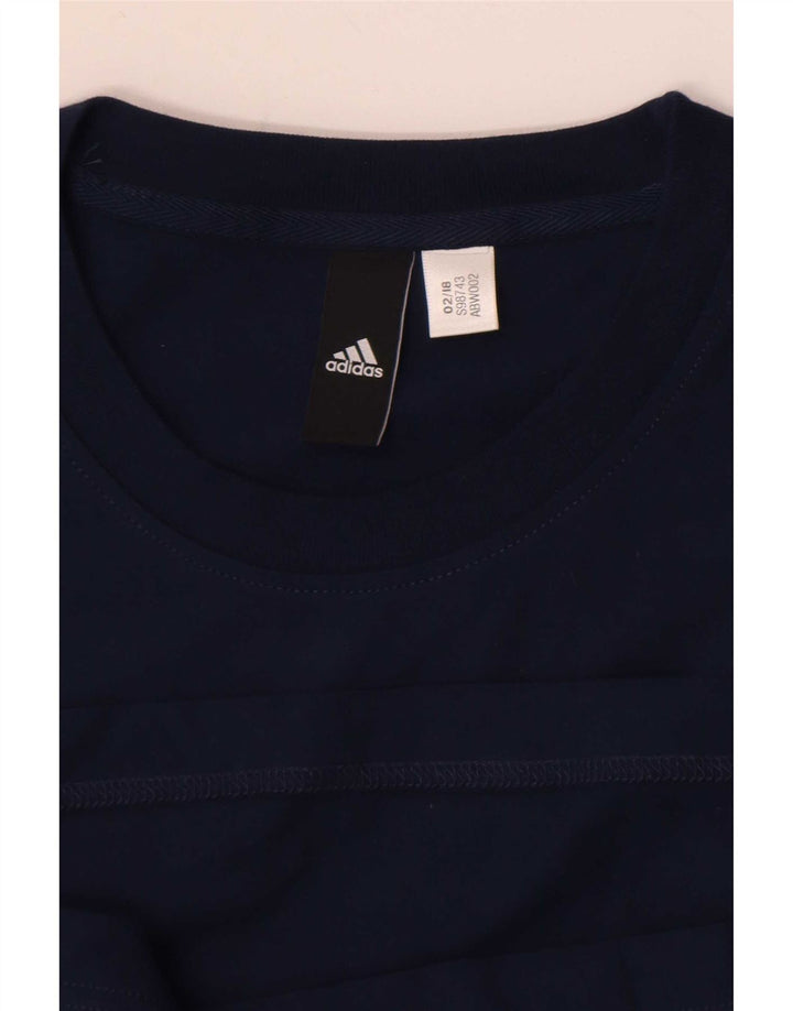 Adidas Herren T-Shirt Top Small Marineblau
