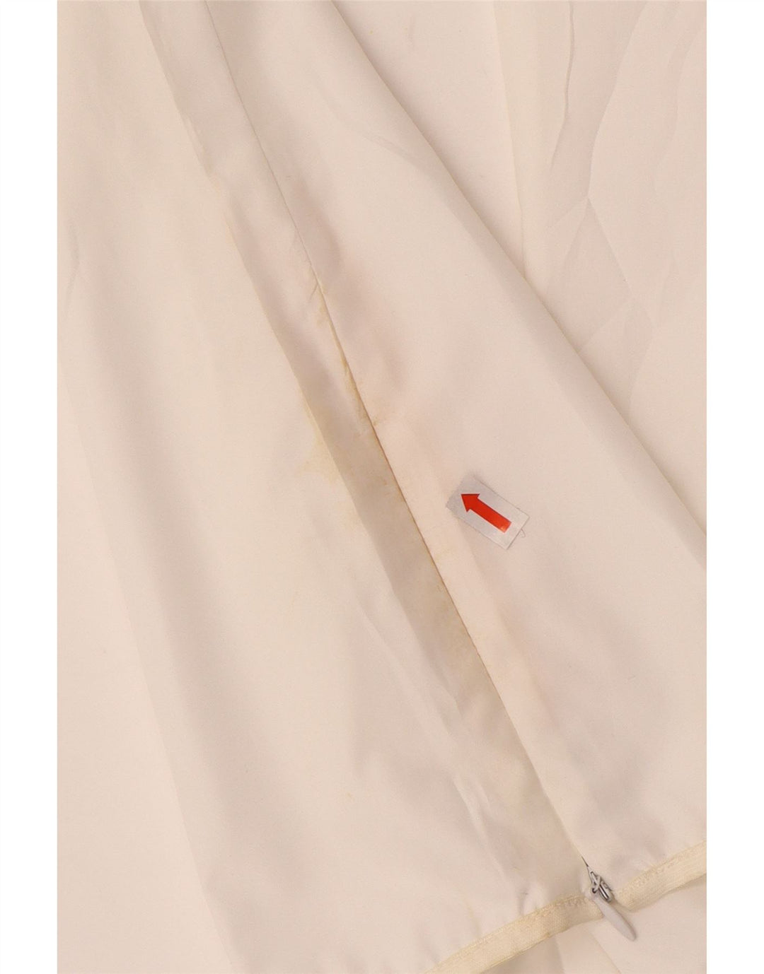 Gerade Damen-Freizeithose von Dkny, Größe M, W30, L28, Weiß, Polyester