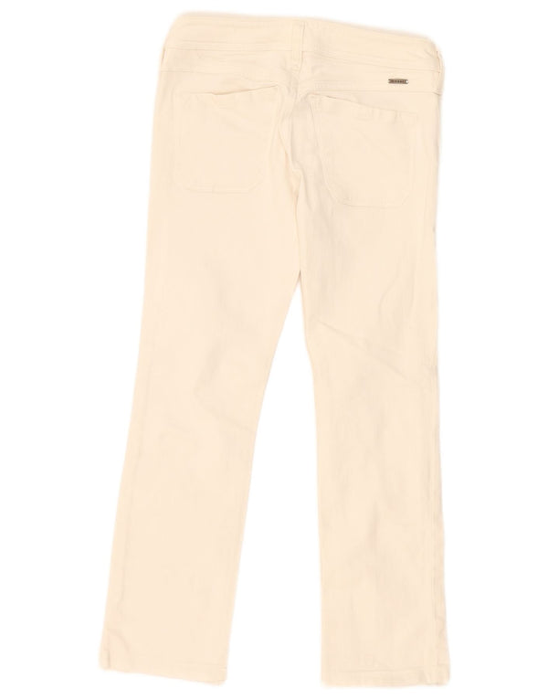 Diesel Damen Lowky Cropped Jeans W26 L24 Off White Baumwolle