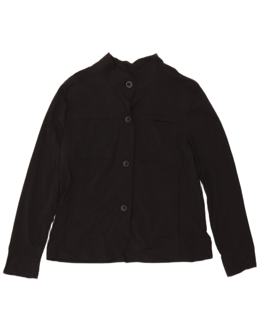 Eddie Bauer Damen Utility Jacke US 14 XL Schwarz Nylon