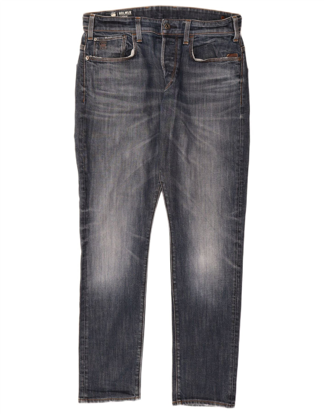 G-Star Herren Tapered Jeans W32 L32 Marineblau Baumwolle