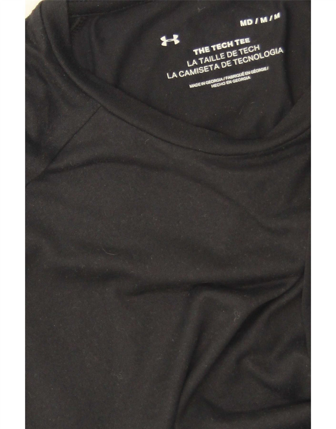 Under Armour Herren T-Shirt Top Medium Schwarz Polyester