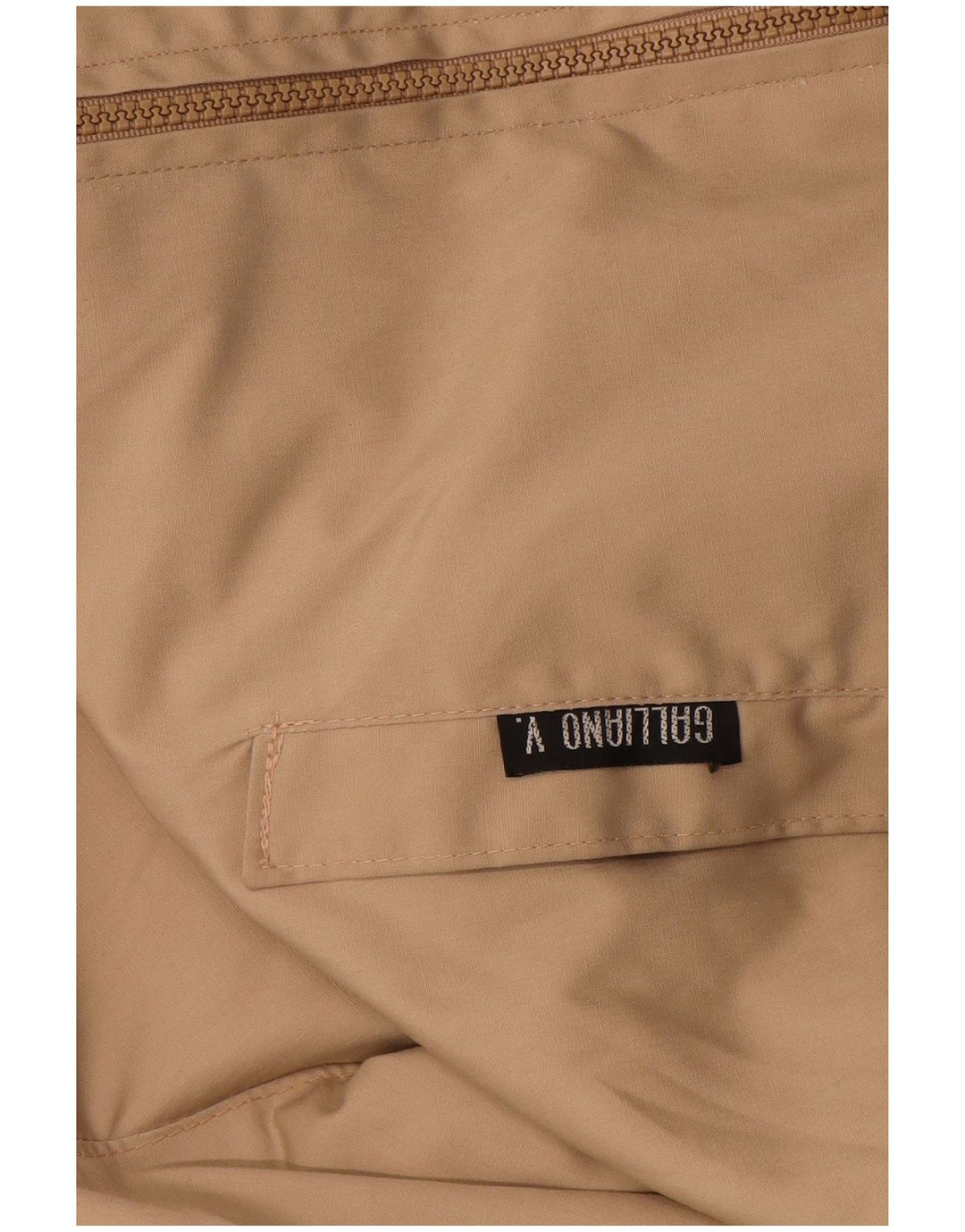 Galliano Herren Bomberjacke UK 38 Medium Beige