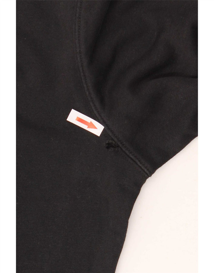 Jordan Herren-Kapuzenpullover mit Grafik, mittelschwarz, Baumwolle