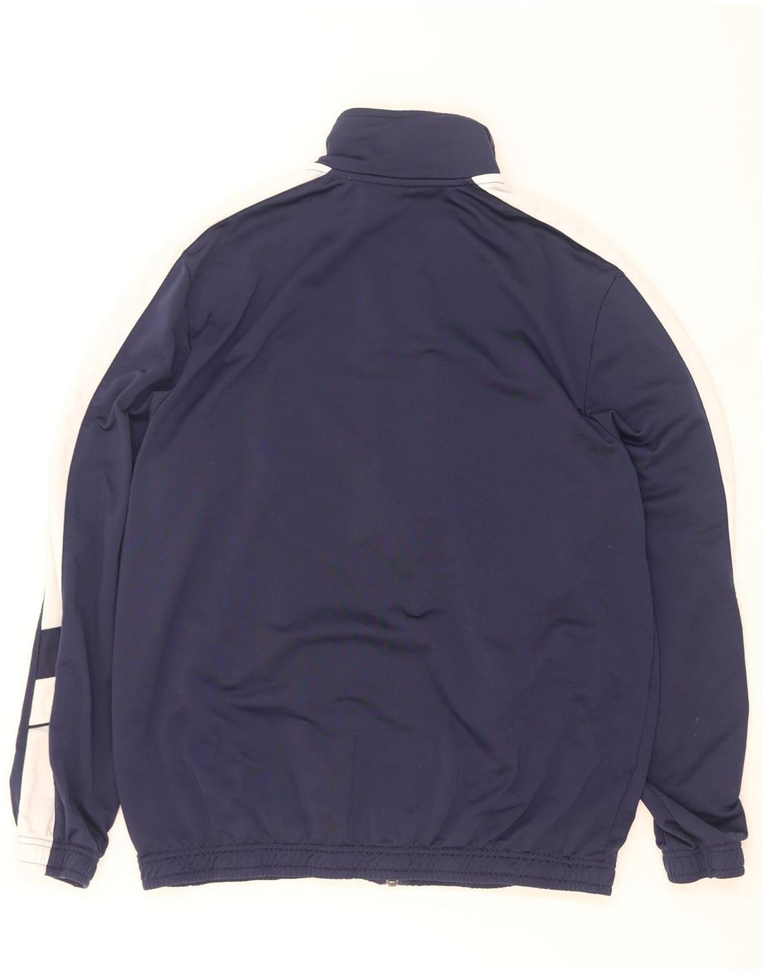 Puma Herren-Trainingsanzug-Top-Jacke XL, Marineblau, Colourblock-Polyester