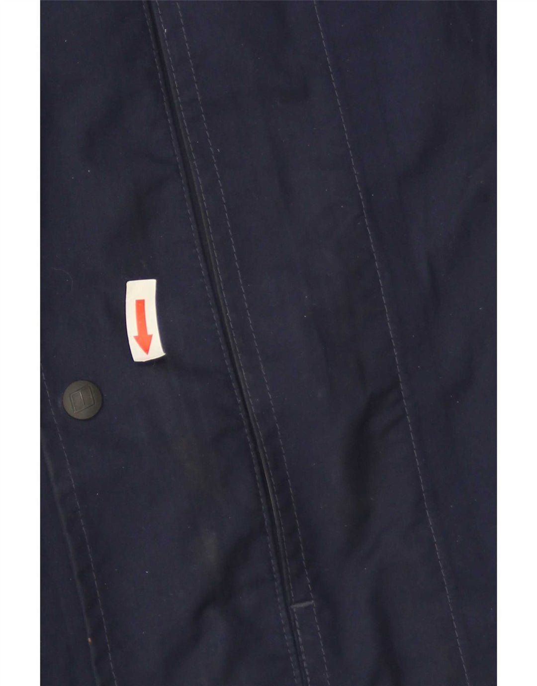 Berghaus Herren-Regenjacke mit Kapuze, UK 40, Größe L, marineblaues Nylon
