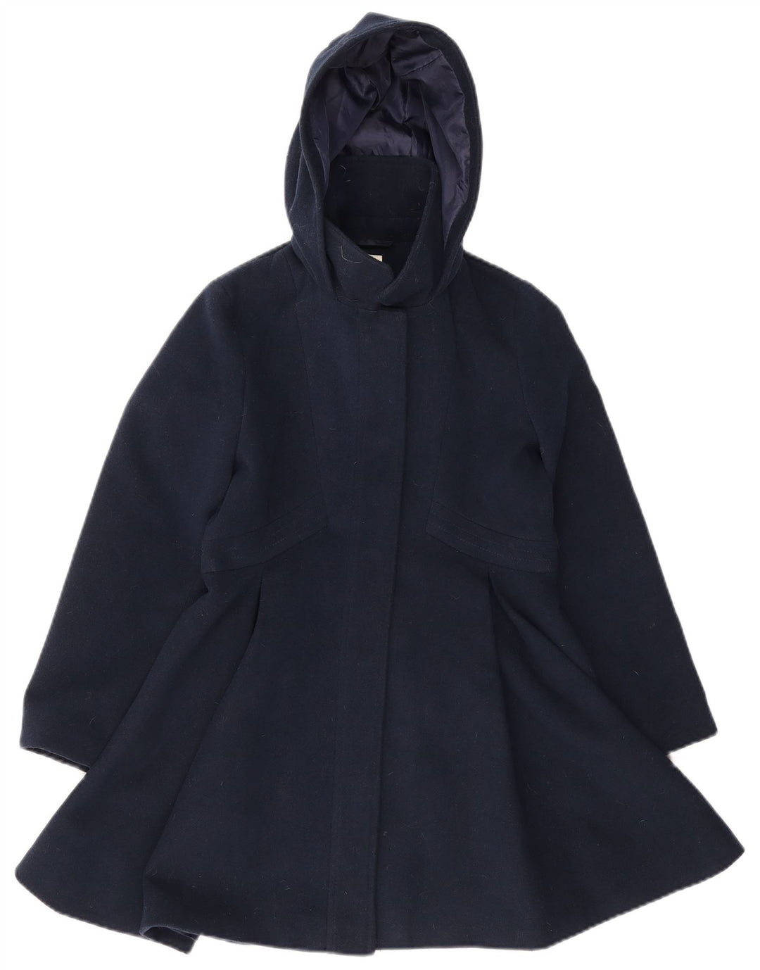 Monsoon Prinzessinnenmantel mit Kapuze für Mädchen, 9–10 Jahre, Marineblau, Polyester