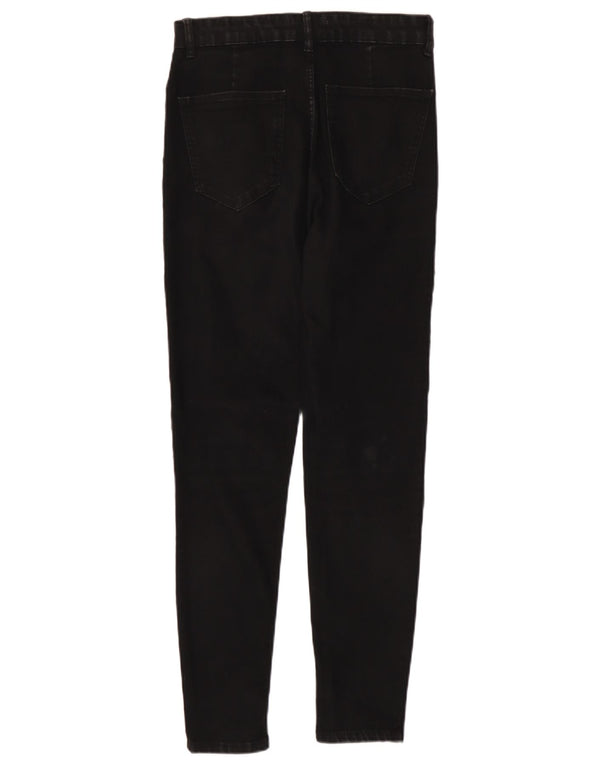 Zara Damen Skinny Jeans EU 40 Medium W30 L27 Schwarz