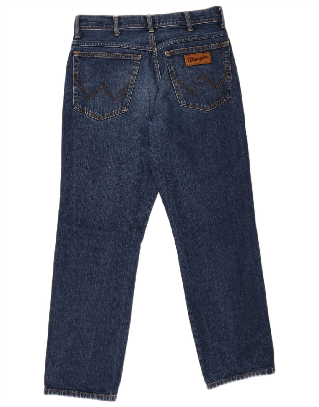 Wrangler Herren Straight Jeans W32 L30 Blaue Baumwolle