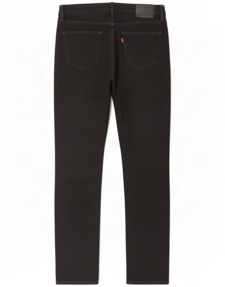 Levi's Herren 511 Slim Jeans W32 L32 Schwarze Baumwolle