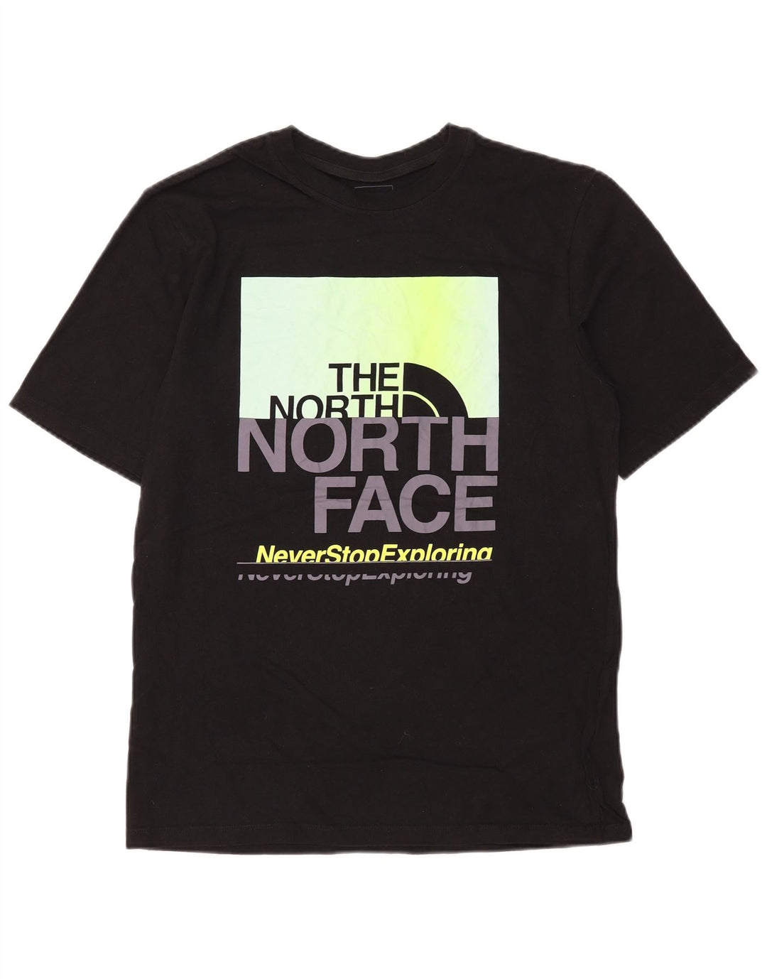The North Face Herren-T-Shirt mit Grafik, mittelschwarze Baumwolle