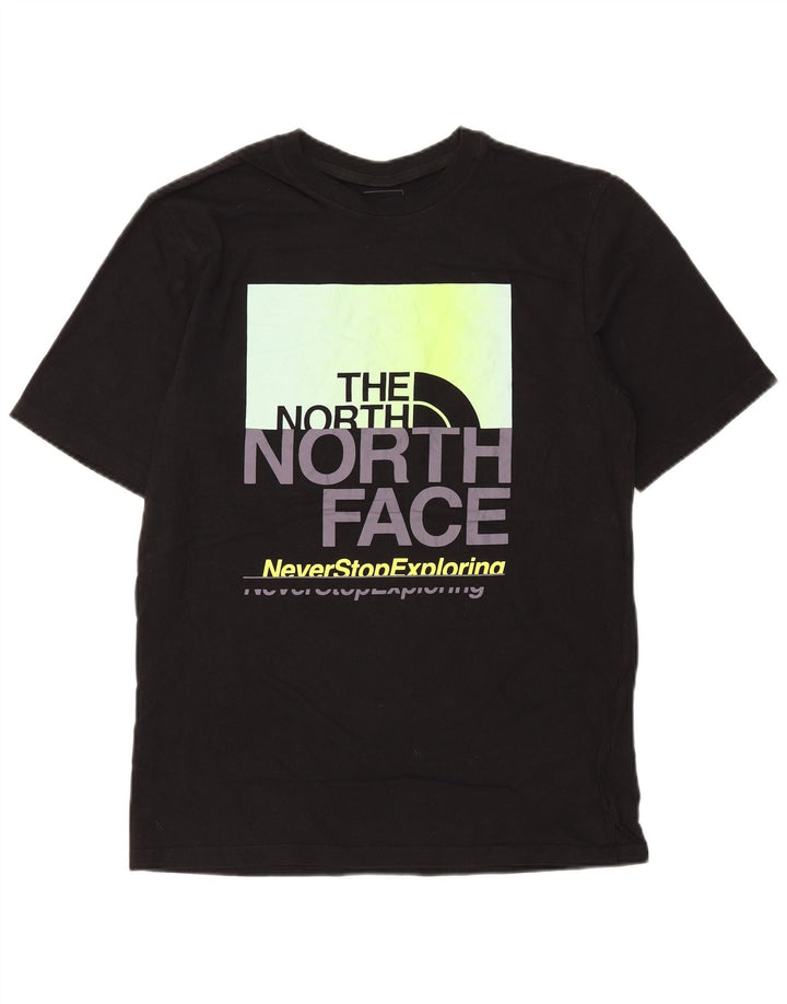 The North Face Herren-T-Shirt mit Grafik, mittelschwarze Baumwolle