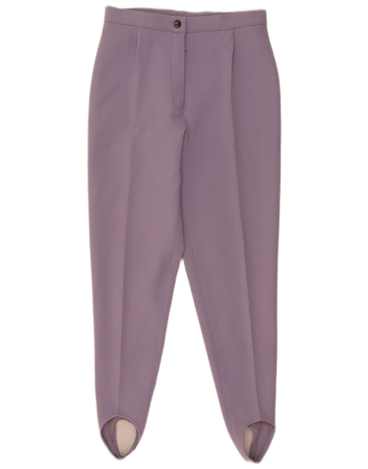 Colmar Damen Hose mit Steigbügel, Größe IT 44, mittelgroß, W26, L28, Lila, Polyamid