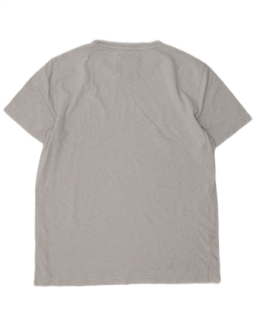 Crew Clothing Herren-T-Shirt aus mittelgrauer Baumwolle