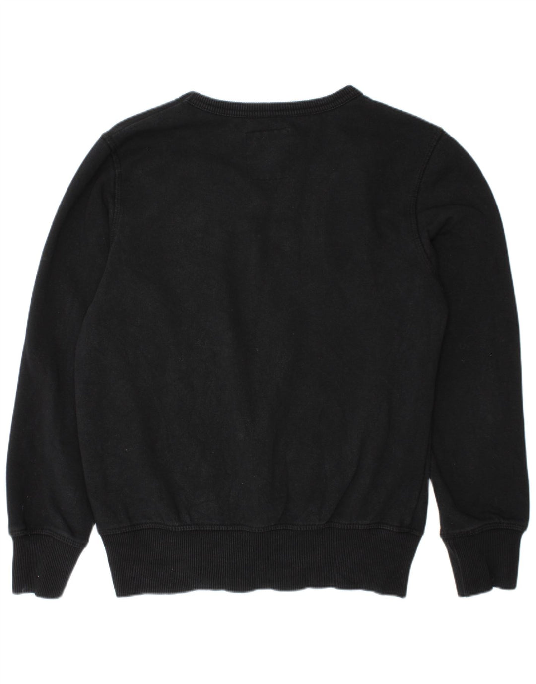 LEVI'S Boys Graphic Sweatshirt Jumper 9-10 Years Black