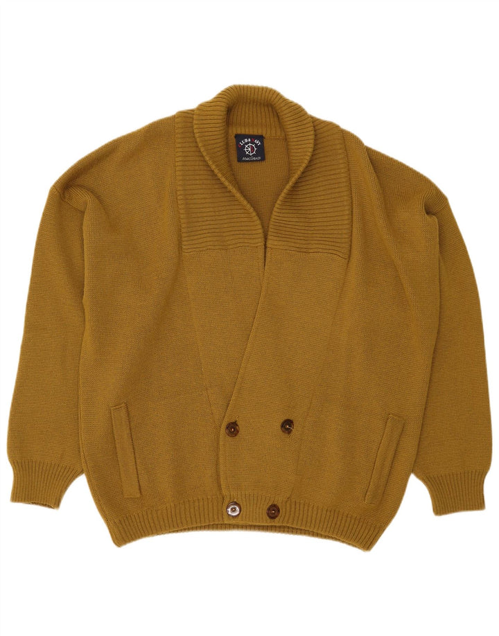 Marc Gibaldi Herren-Cardigan-Pullover IT 50 Medium Khaki